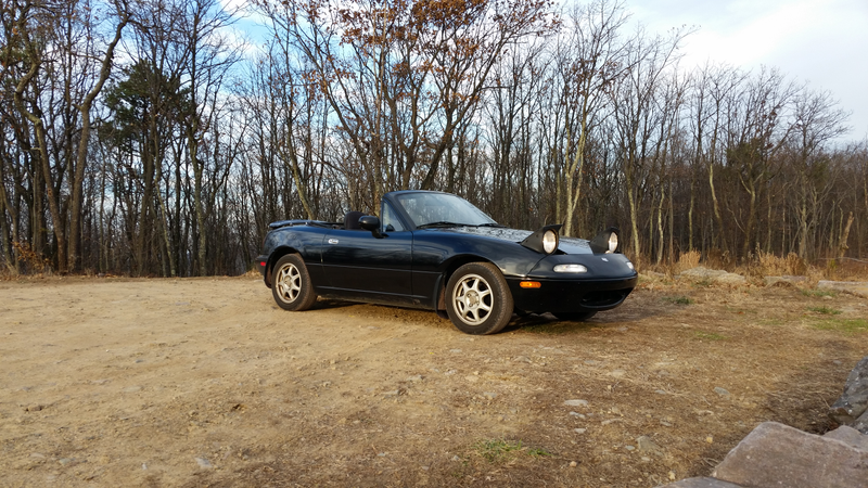 This car is ready for a bath after today.